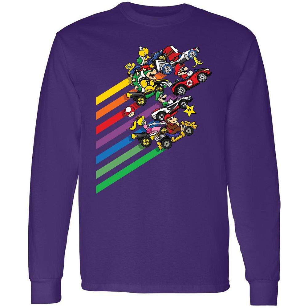 Long Sleeve T-Shirt - TZTUF855 - Purple - 13