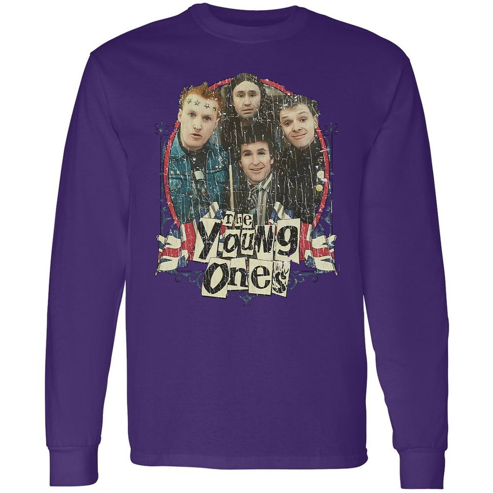 Long Sleeve T-Shirt - 6HBFT6YX - Purple - 13