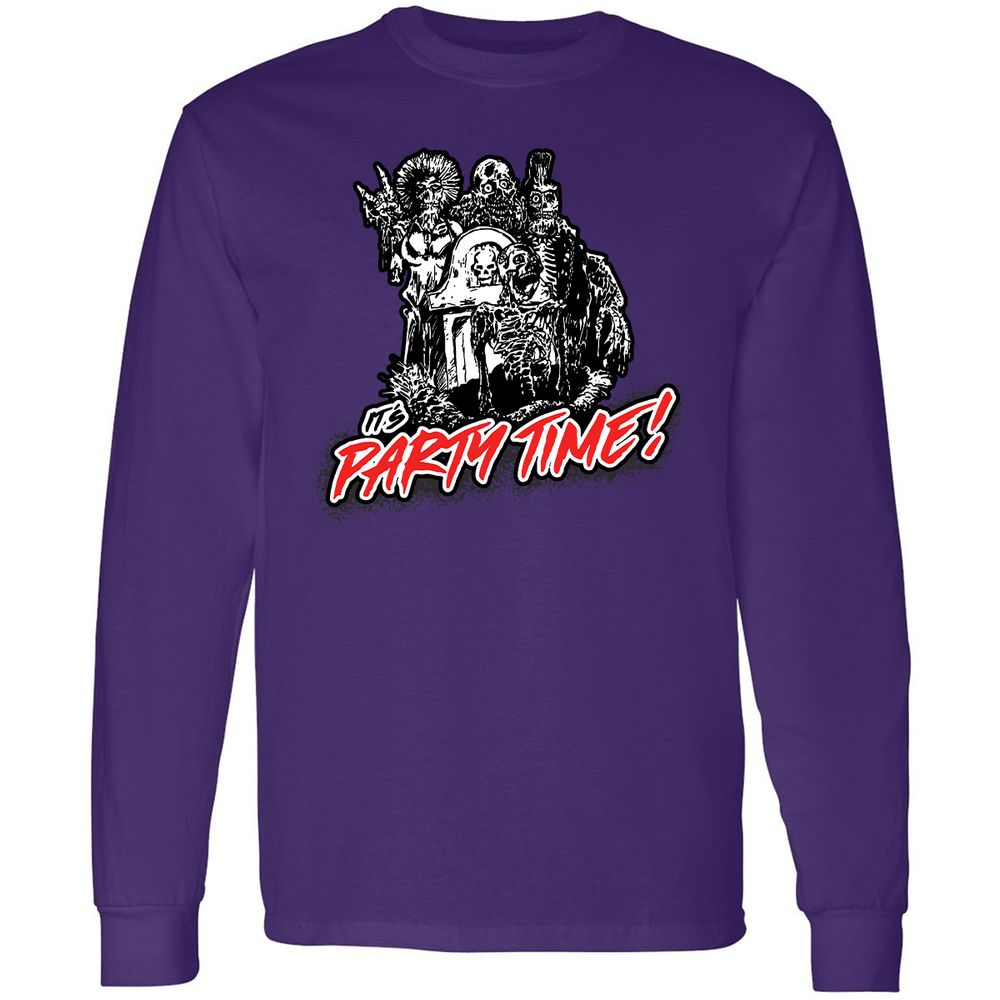 Long Sleeve T-Shirt - 5E4VYLKV - Purple - 13