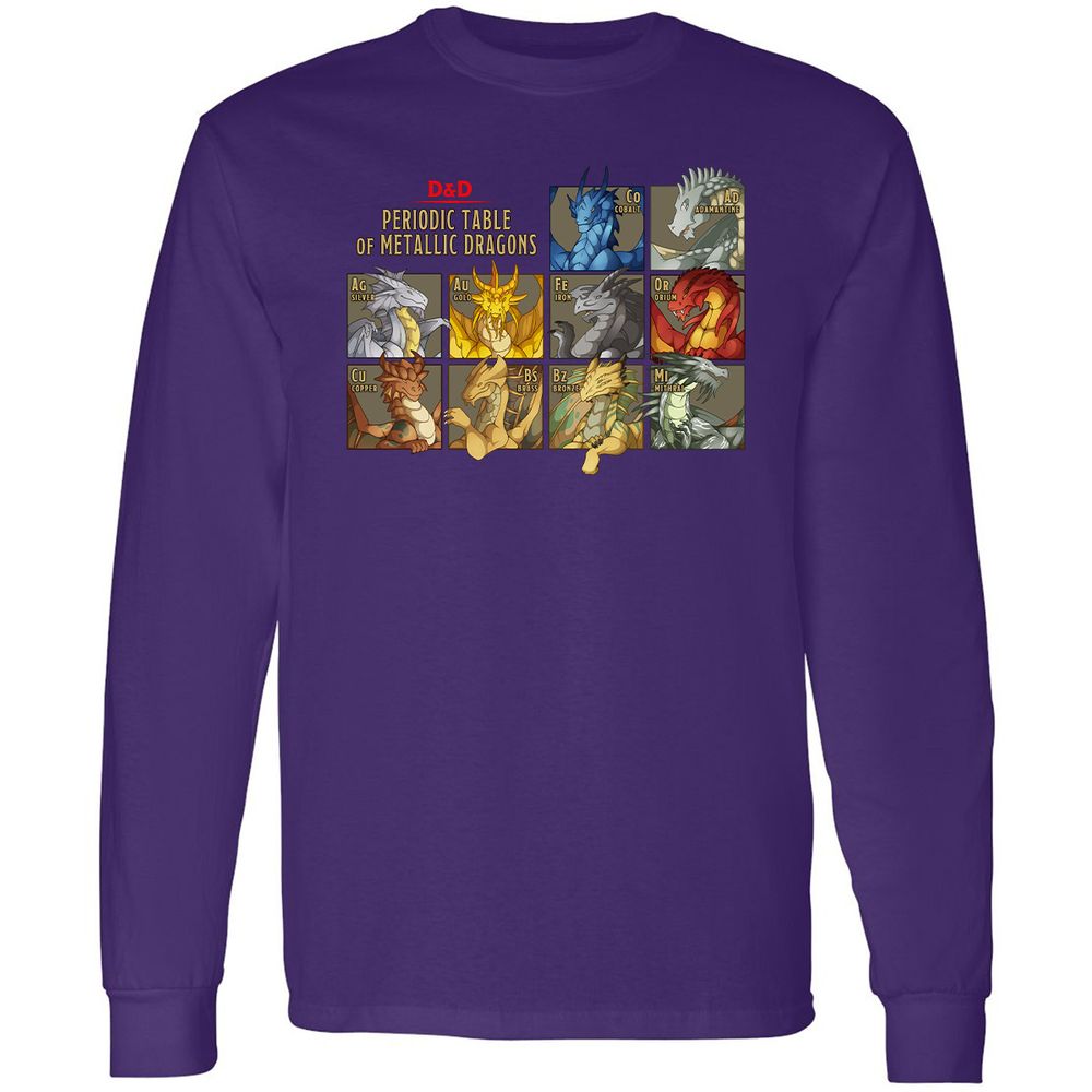 Long Sleeve T-Shirt - CJD79F3Z - Purple - 13