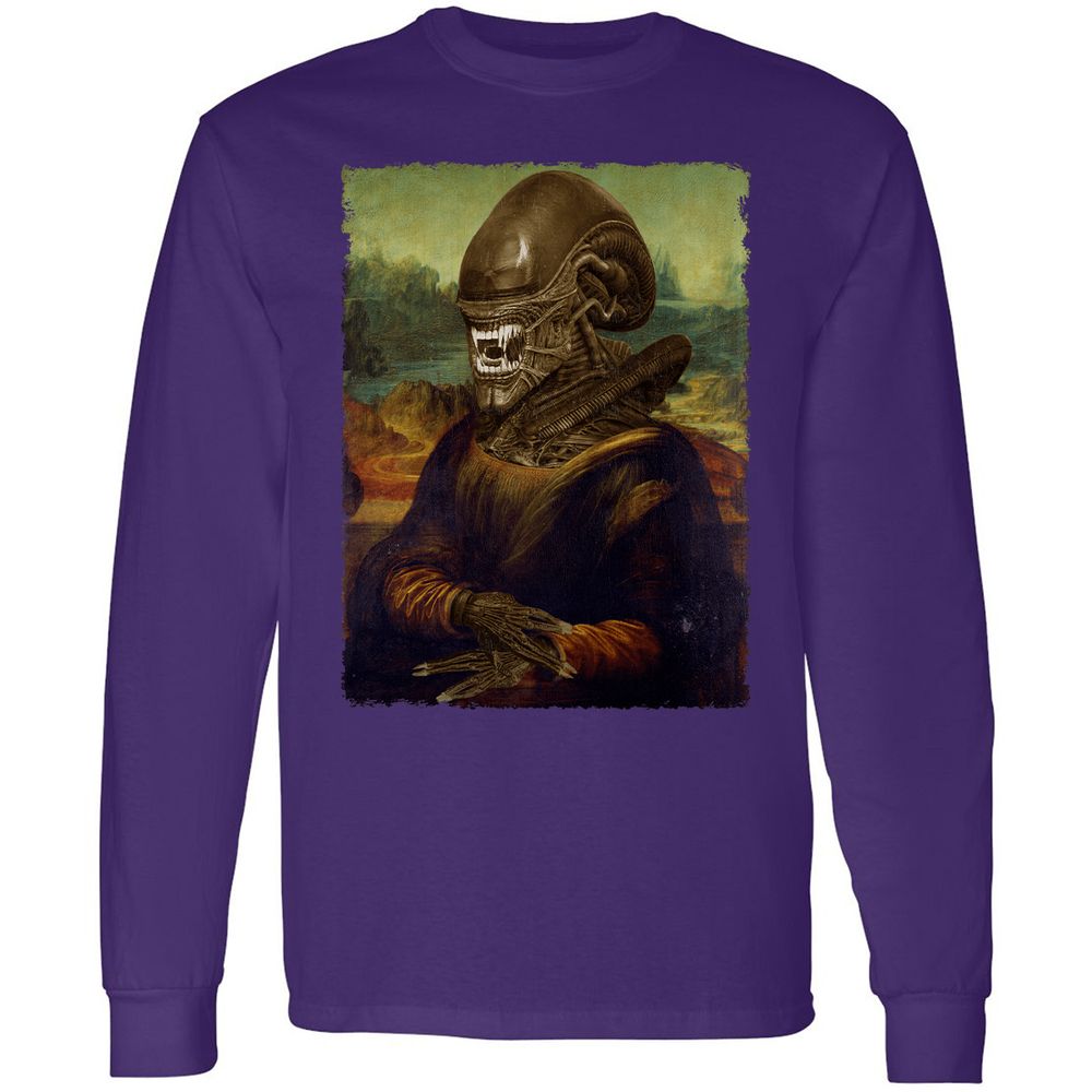 Long Sleeve T-Shirt - 1E86433E - Purple - 13