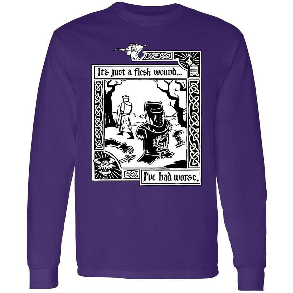 Long Sleeve T-Shirt - 3H8UDE3Z - Purple - 13
