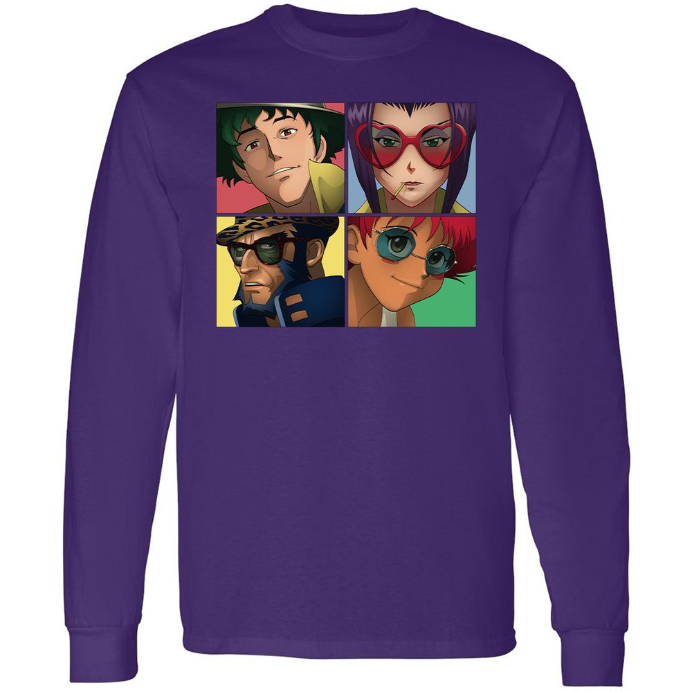 Long Sleeve T-Shirt - H7L9A626 - Purple - 13