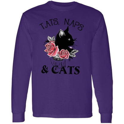 Long Sleeve T-Shirt - RG7L1MEH - Purple - 13