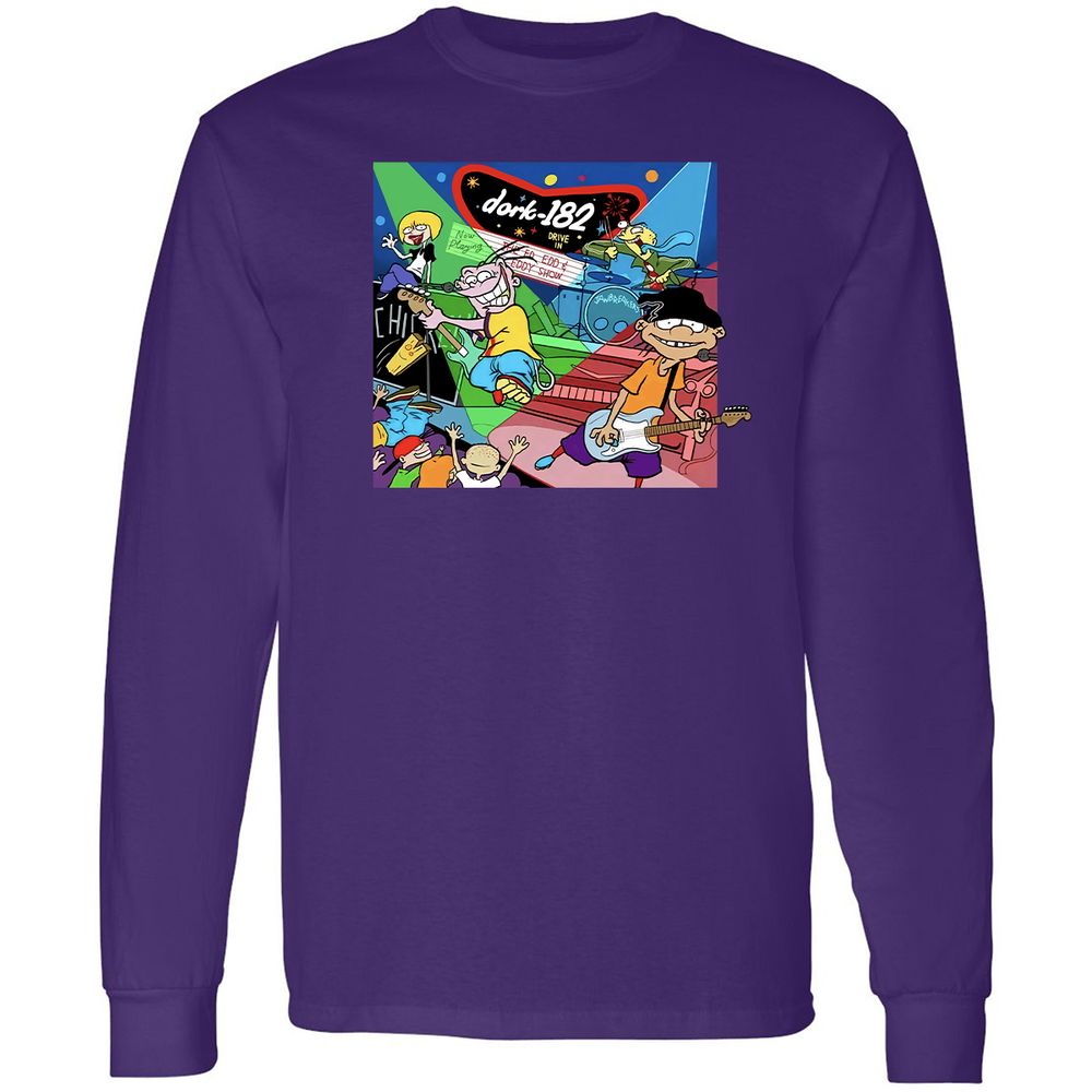 Long Sleeve T-Shirt - TQ876P47 - Purple - 13