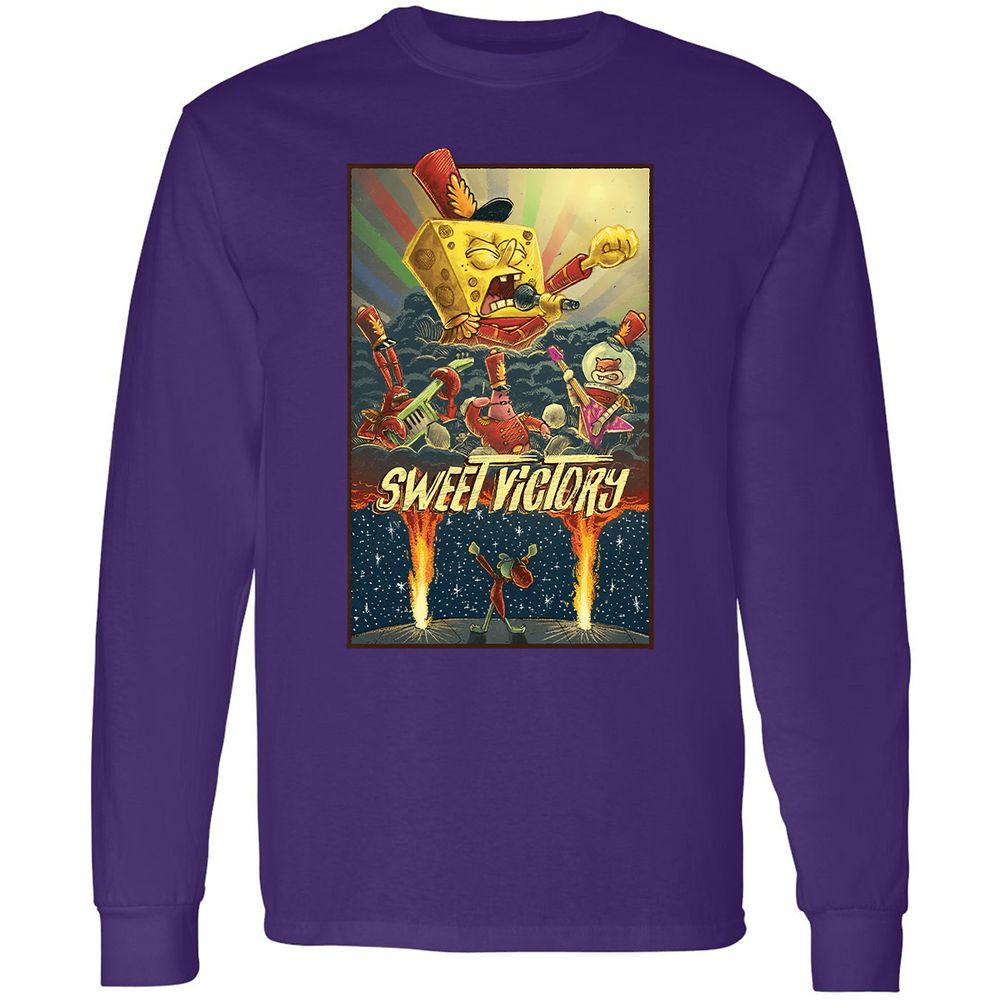 Long Sleeve T-Shirt - H1EQD94D - Purple - 13