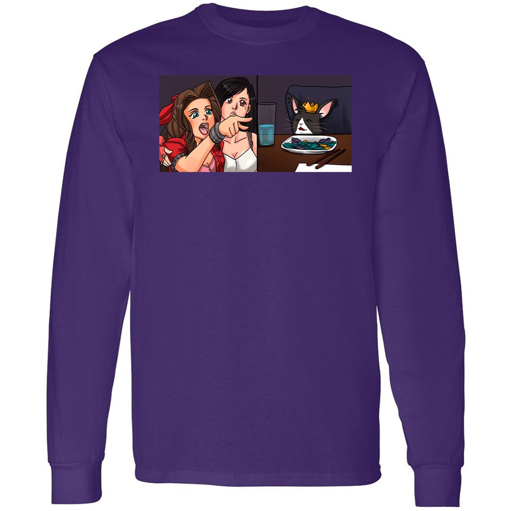 Long Sleeve T-Shirt - JRZ6NE6R - Purple - 13