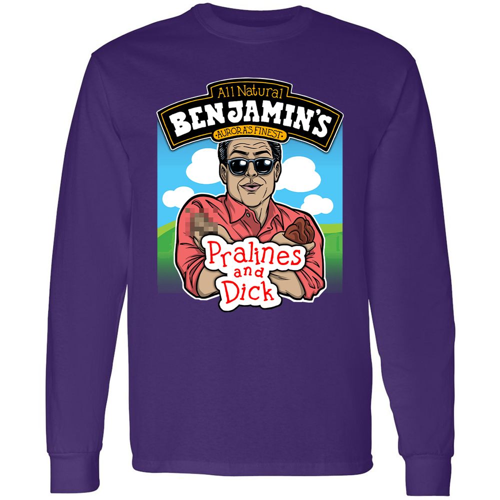 Long Sleeve T-Shirt - 4YNQVZ31 - Purple - 13