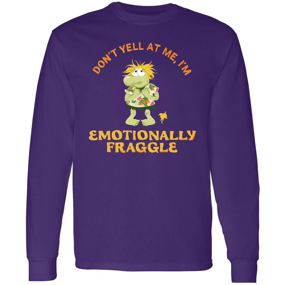 Long Sleeve T-Shirt - 4D3XAD6B - Purple - 13