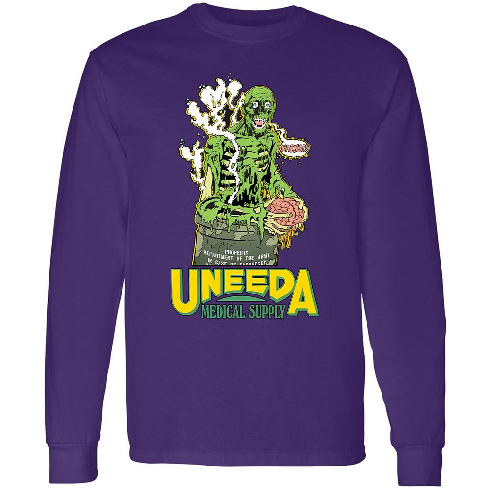 Long Sleeve T-Shirt - F67PURP9 - Purple - 13