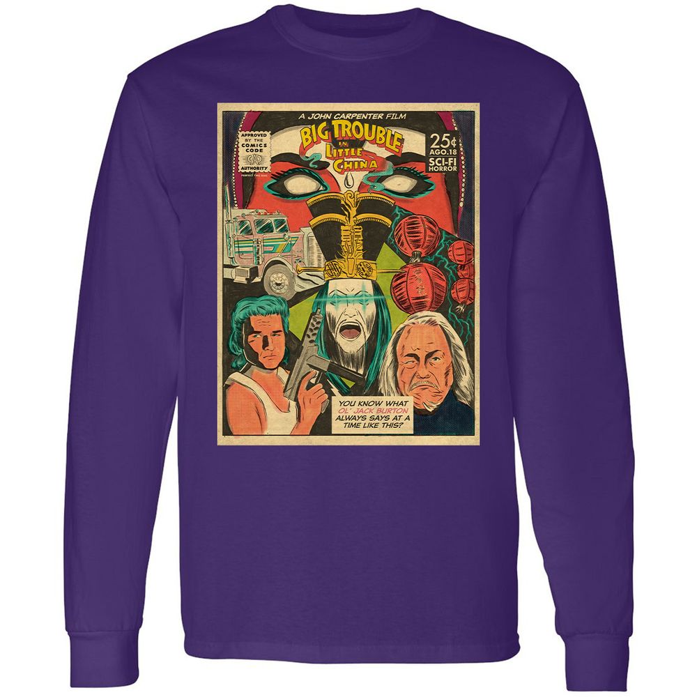 Long Sleeve T-Shirt - MDCLPNKG - Purple - 13