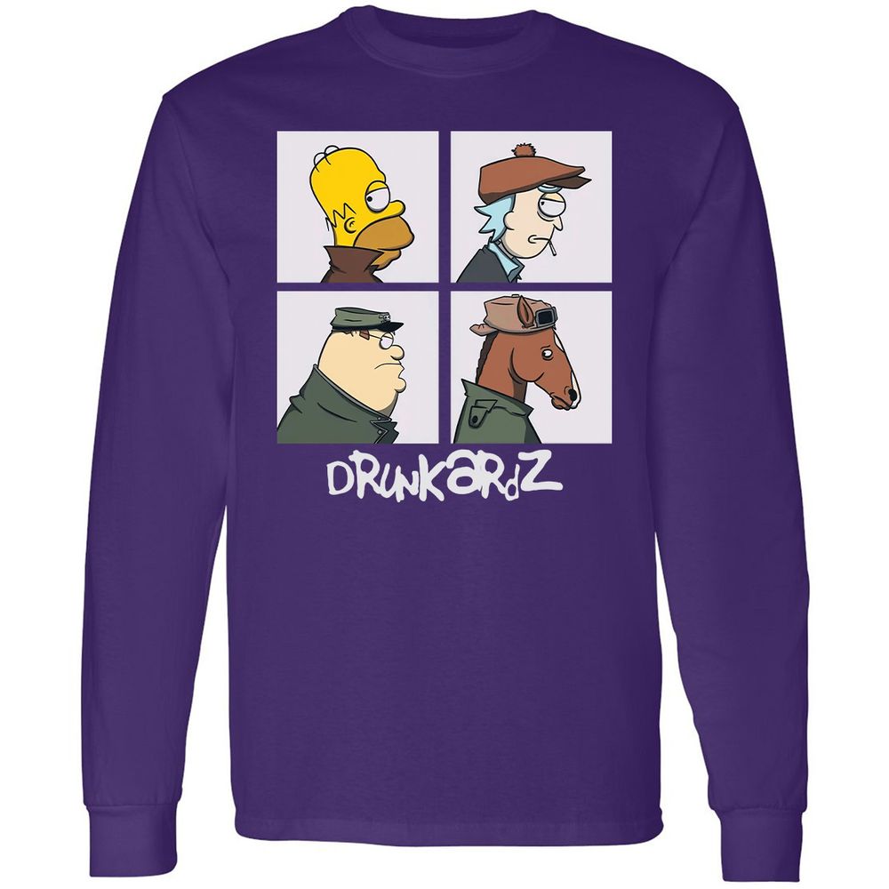 Long Sleeve T-Shirt - EDPR26X9 - Purple - 13