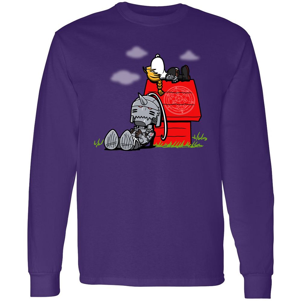 Long Sleeve T-Shirt - 2Q6ULEG9 - Purple - 13