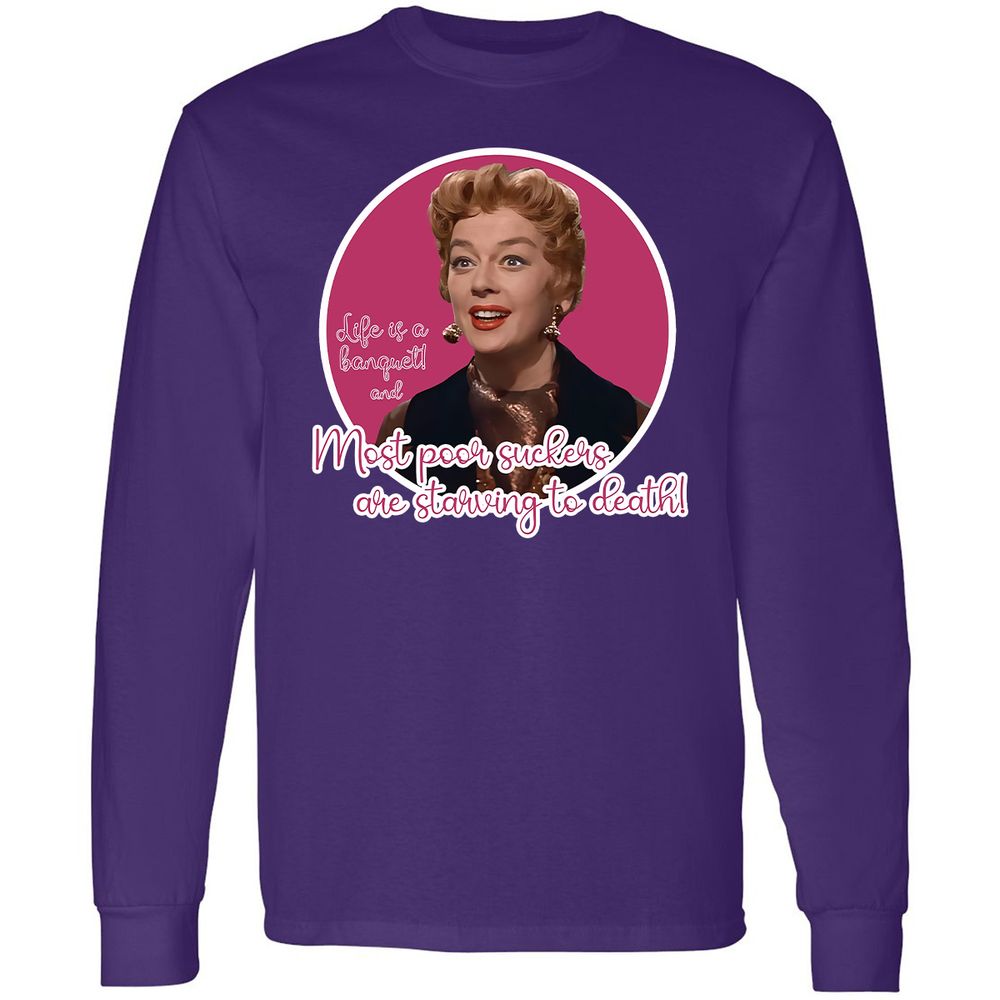 Long Sleeve T-Shirt - 6BZ57KLD - Purple - 13