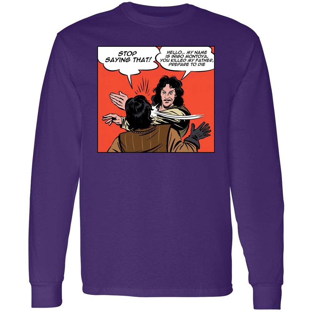 Long Sleeve T-Shirt - LSGLMH2E - Purple - 13
