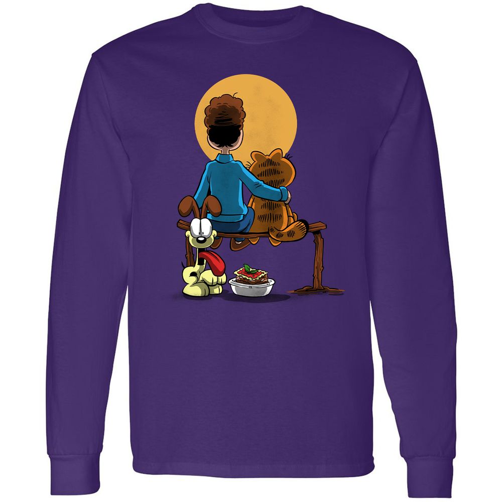 Long Sleeve T-Shirt - E2MDL7SL - Purple - 13