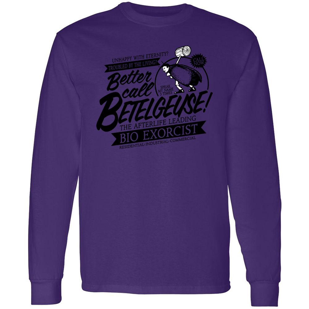 Long Sleeve T-Shirt - 5W6AG7LF - Purple - 13
