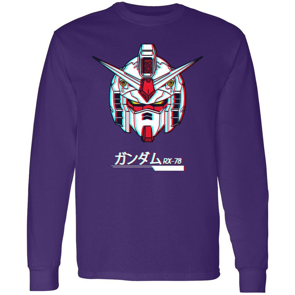 Long Sleeve T-Shirt - 9G556QRG - Purple - 13
