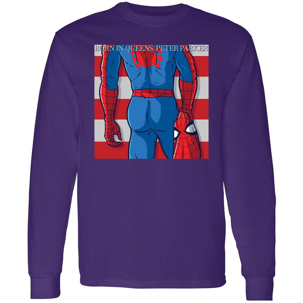 Long Sleeve T-Shirt - UL77W13W - Purple - 13