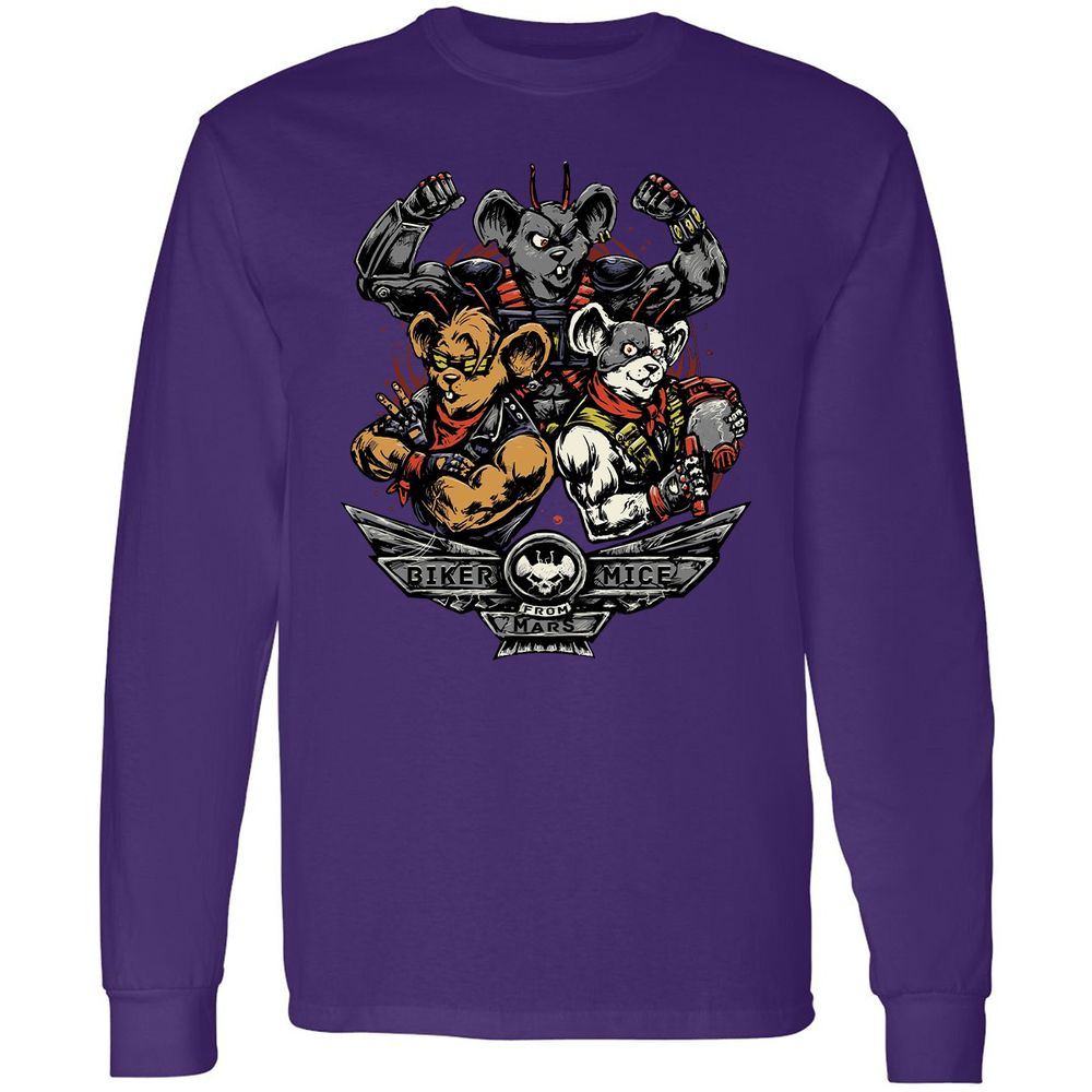 Long Sleeve T-Shirt - 5RB3PQN5 - Purple - 13