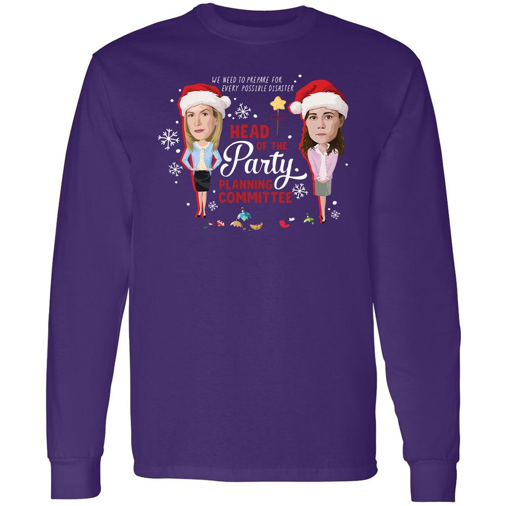 Head Of The Party Planning Committee Christmas - Purple - 13