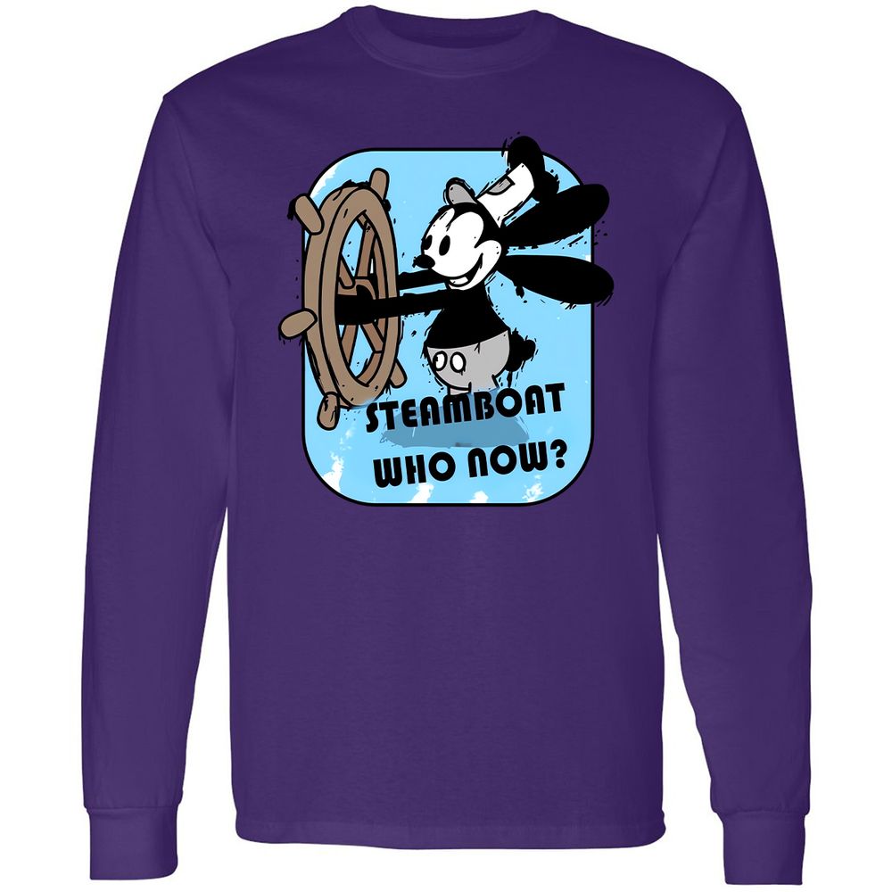 Long Sleeve T-Shirt - HDWKAMFA - Purple - 13