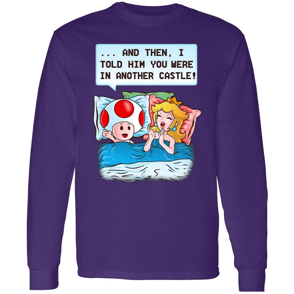 Long Sleeve T-Shirt - FLRZYS4H - Purple - 13