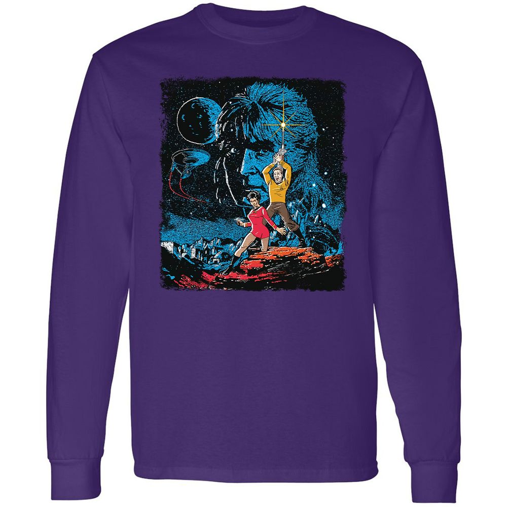 Long Sleeve T-Shirt - 1C7388D6 - Purple - 13