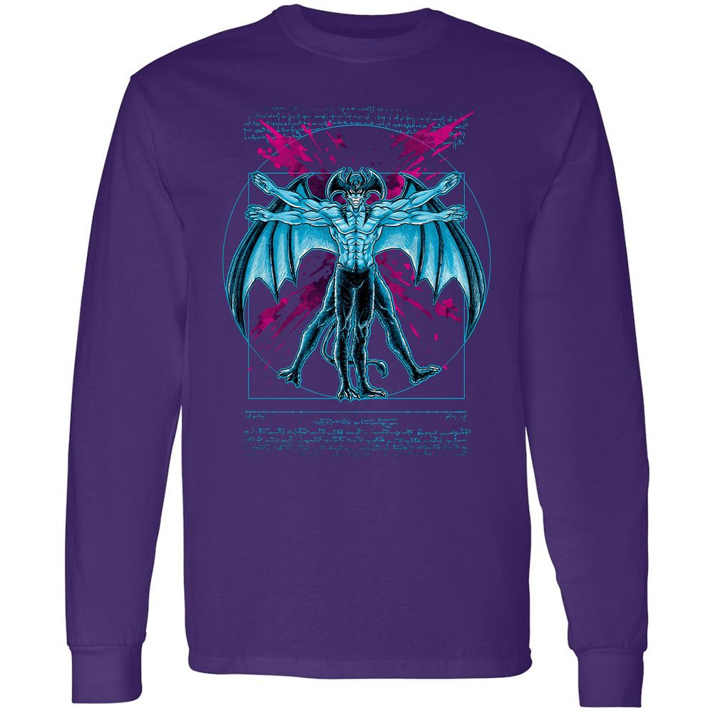 Long Sleeve T-Shirt - 158Y3DMZ - Purple - 13