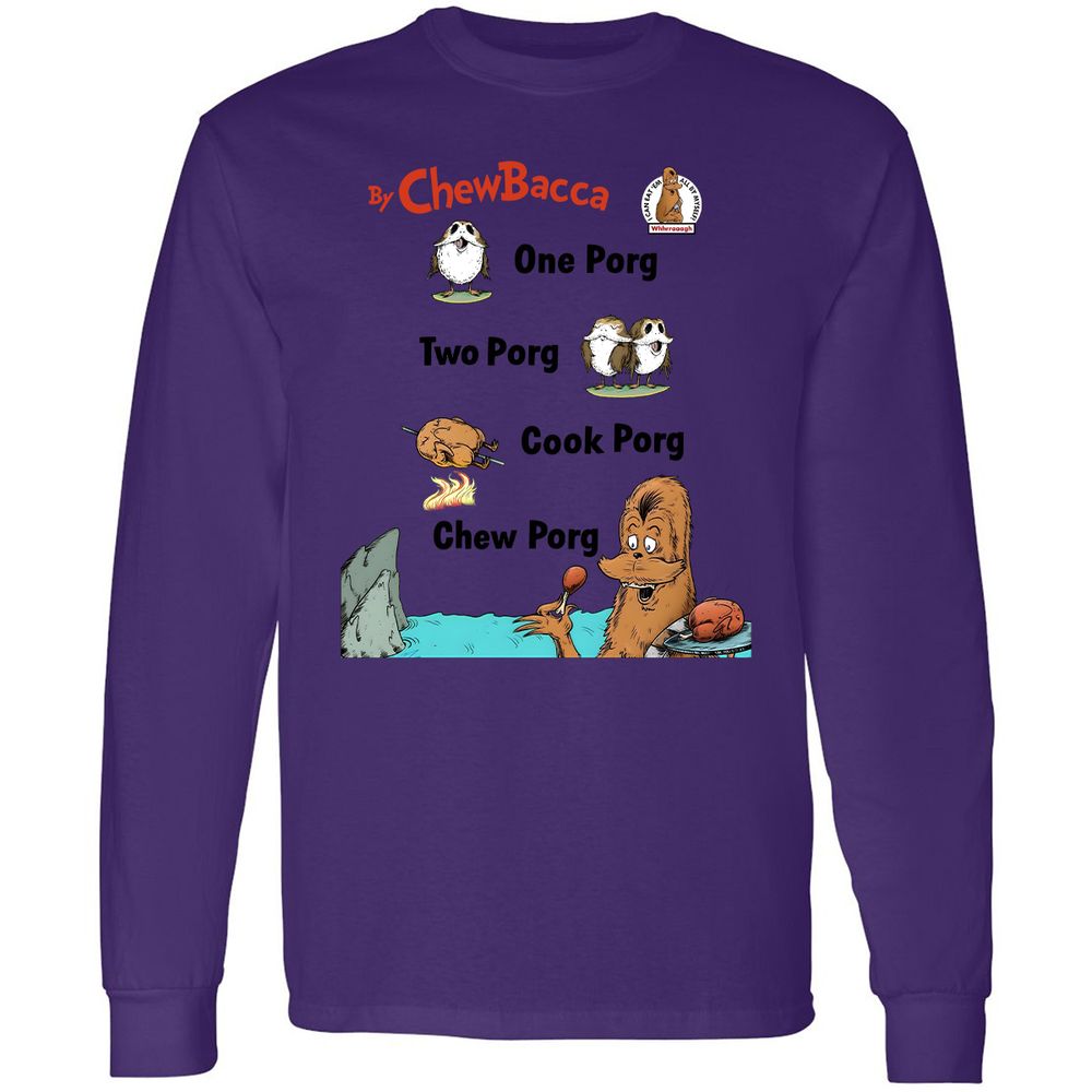 Long Sleeve T-Shirt - G2A6CTM3 - Purple - 13