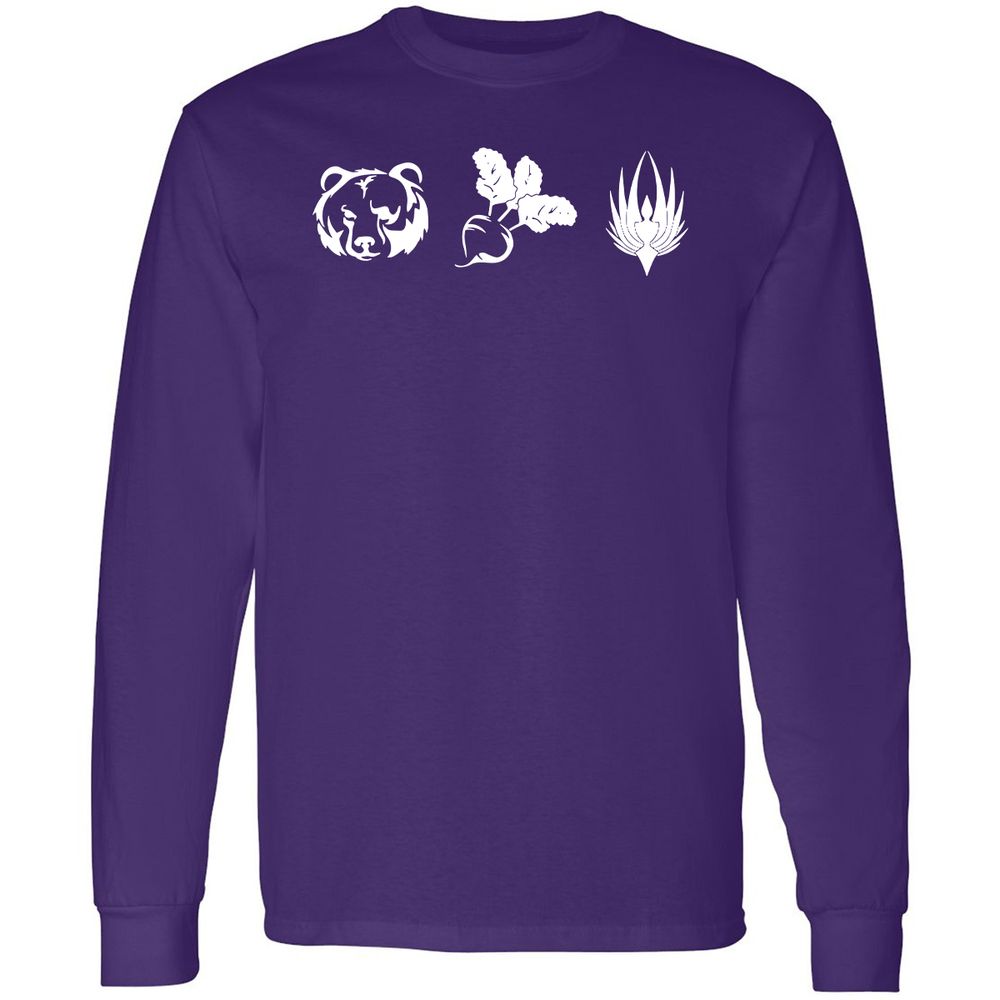 Long Sleeve T-Shirt - NKHWN4LA - Purple - 13