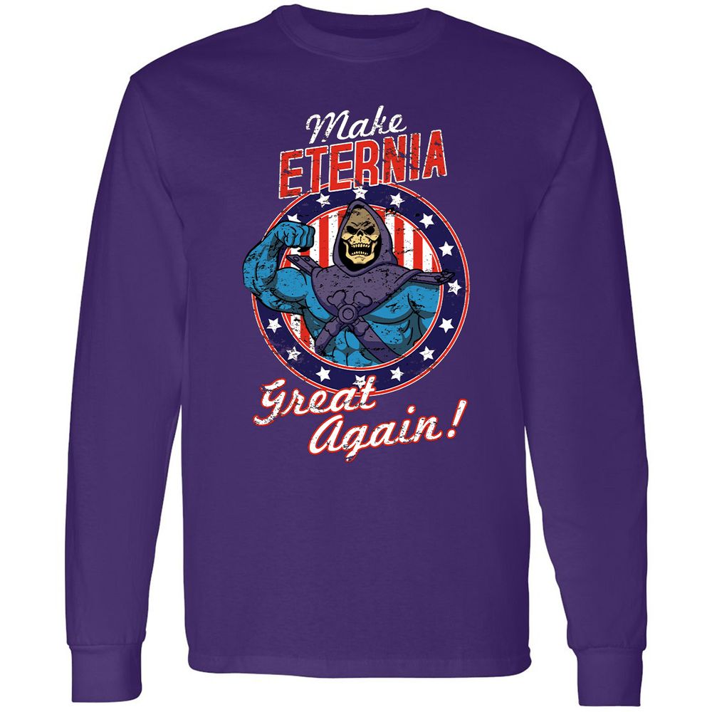 Long Sleeve T-Shirt - P4GGCA8E - Purple - 13