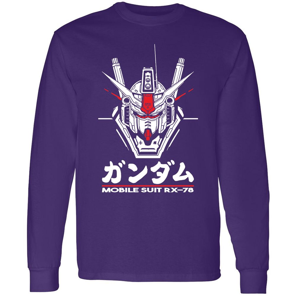 Long Sleeve T-Shirt - YD73WX58 - Purple - 13