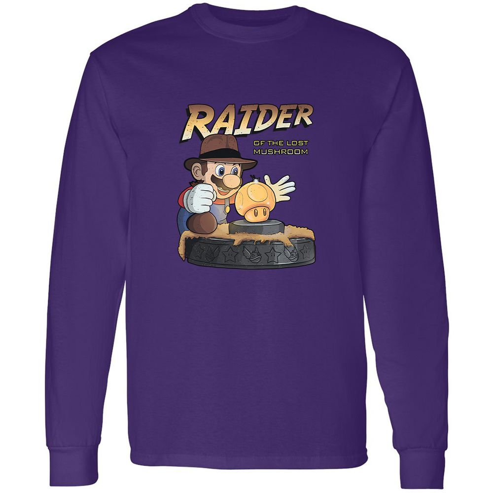 Long Sleeve T-Shirt - FHFLVNQN - Purple - 13