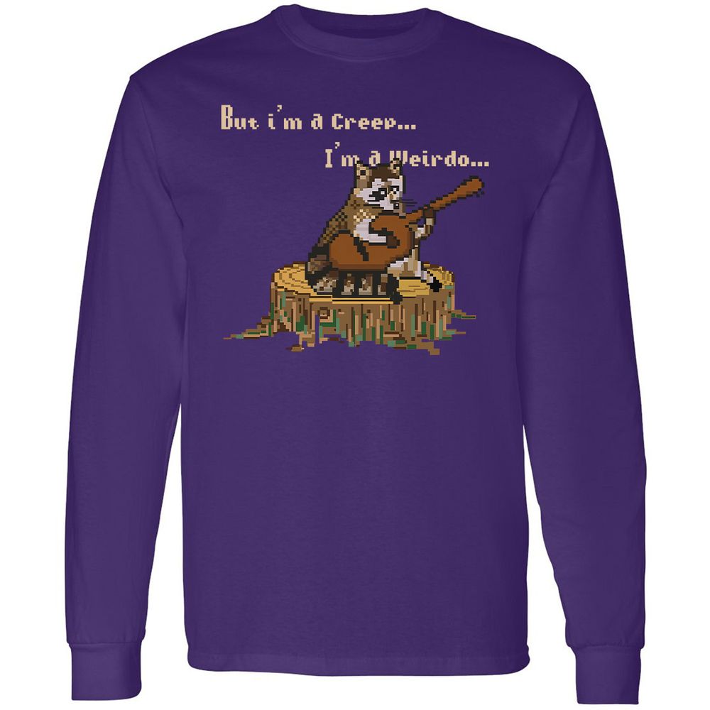 Long Sleeve T-Shirt - U6PBYVK5 - Purple - 13