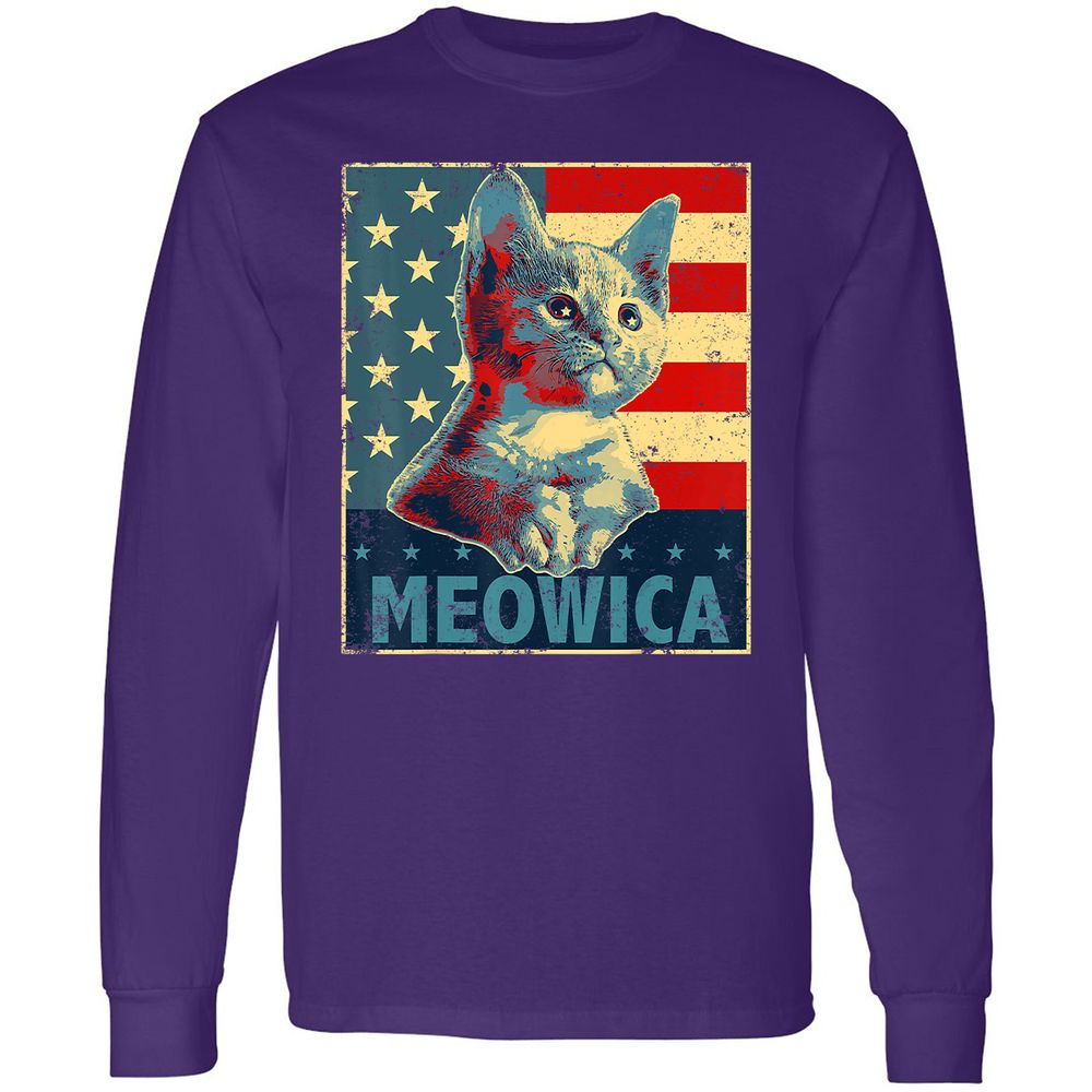 Long Sleeve T-Shirt - CLWZAE8U - Purple - 13
