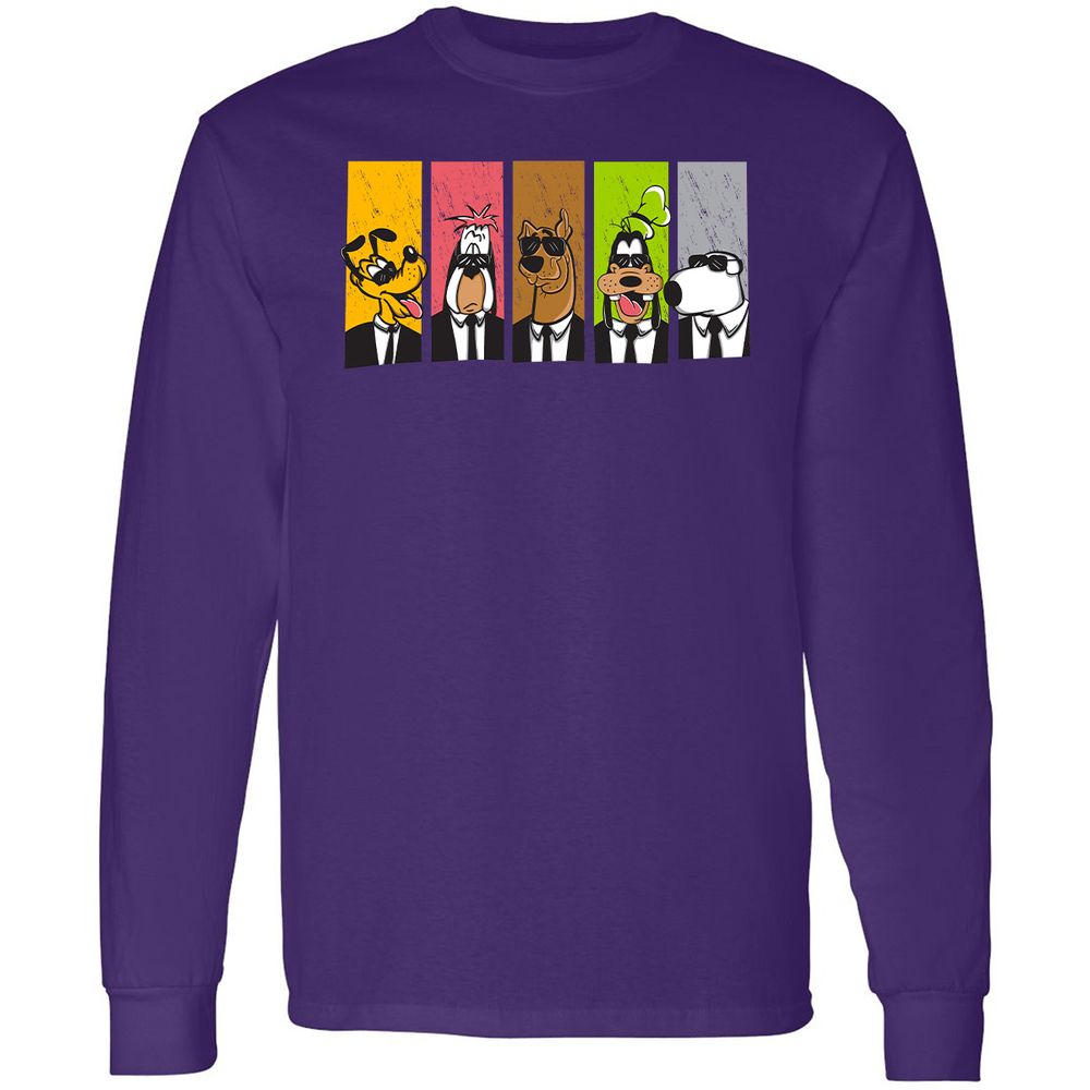 Long Sleeve T-Shirt - DFBTKDF2 - Purple - 13