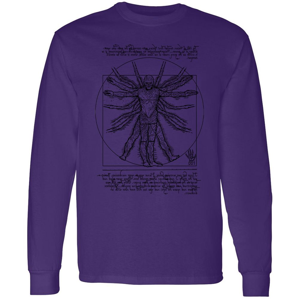 Long Sleeve T-Shirt - EPPB9MD2 - Purple - 13