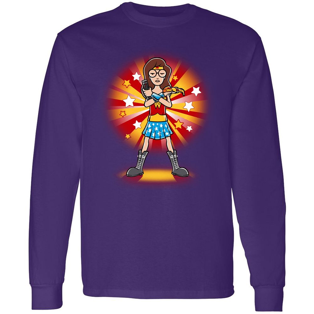 Long Sleeve T-Shirt - 2K7258NX - Purple - 13