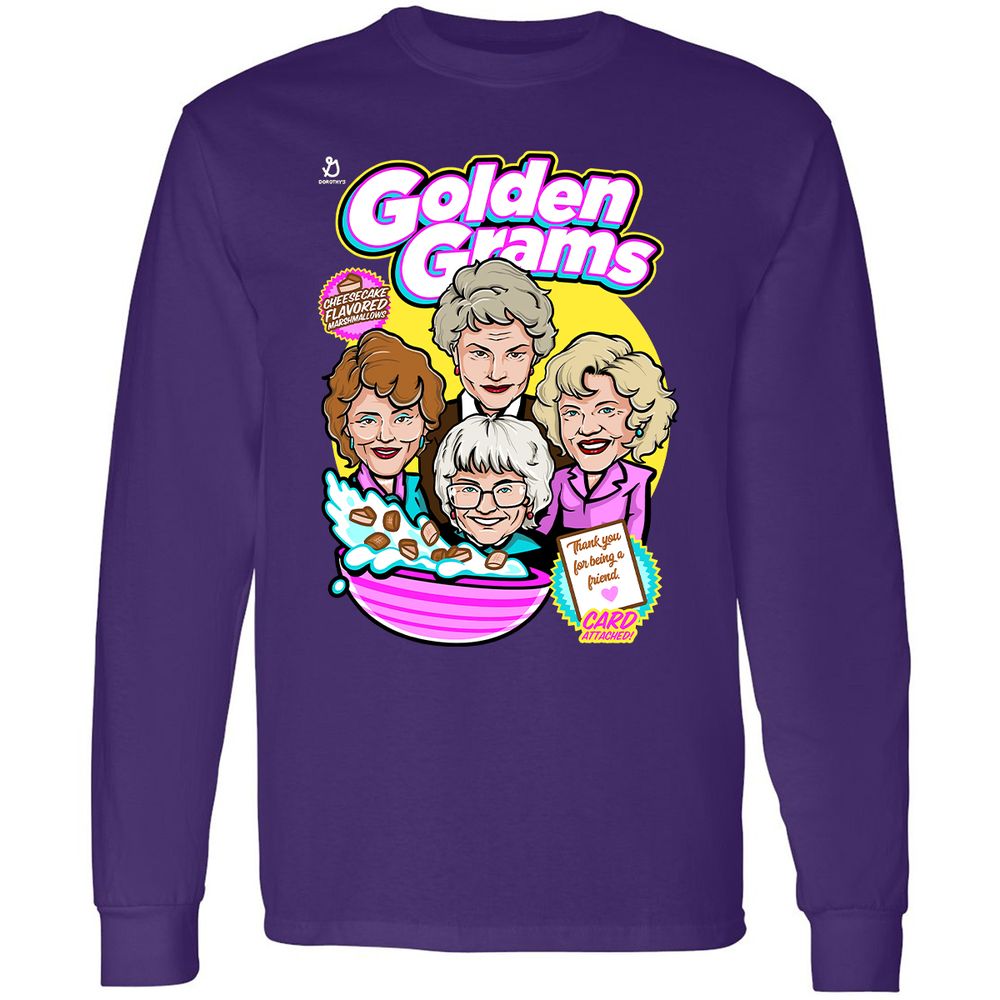 Long Sleeve T-Shirt - 1FYCLGEY - Purple - 13