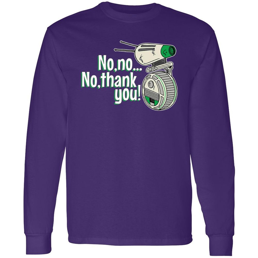 Long Sleeve T-Shirt - S7ZZ1UUT - Purple - 13