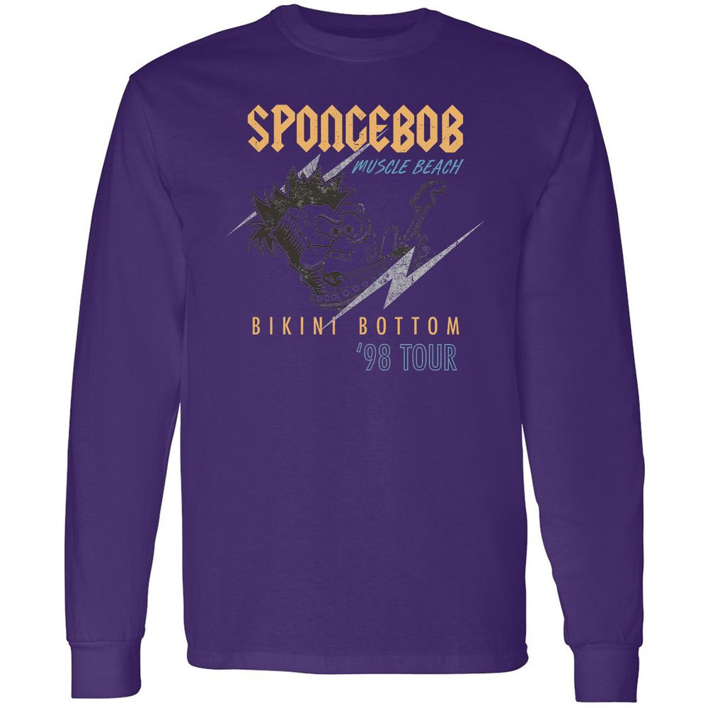 Long Sleeve T-Shirt - 8DR7E3PB - Purple - 13