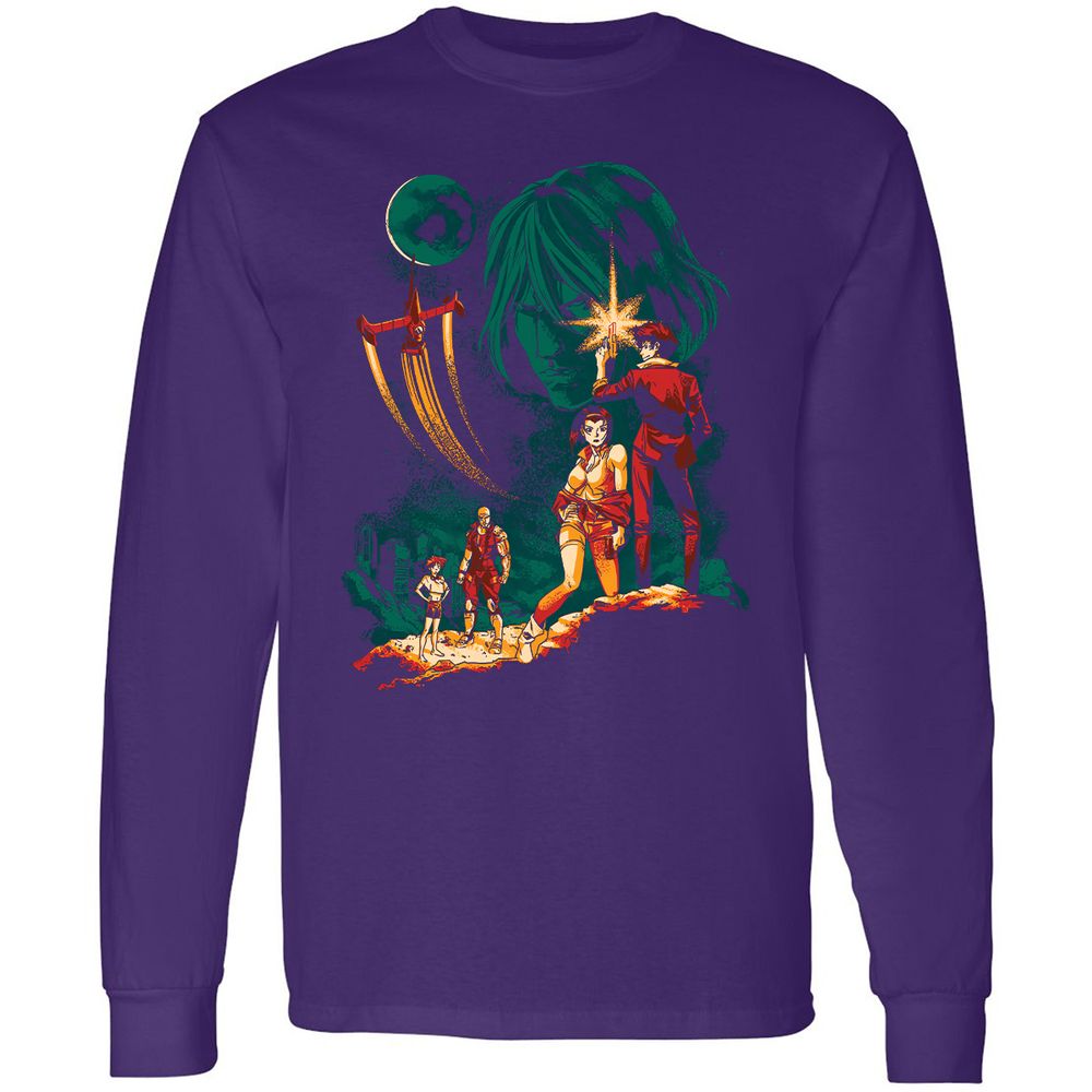 Long Sleeve T-Shirt - SMXCAV4E - Purple - 13