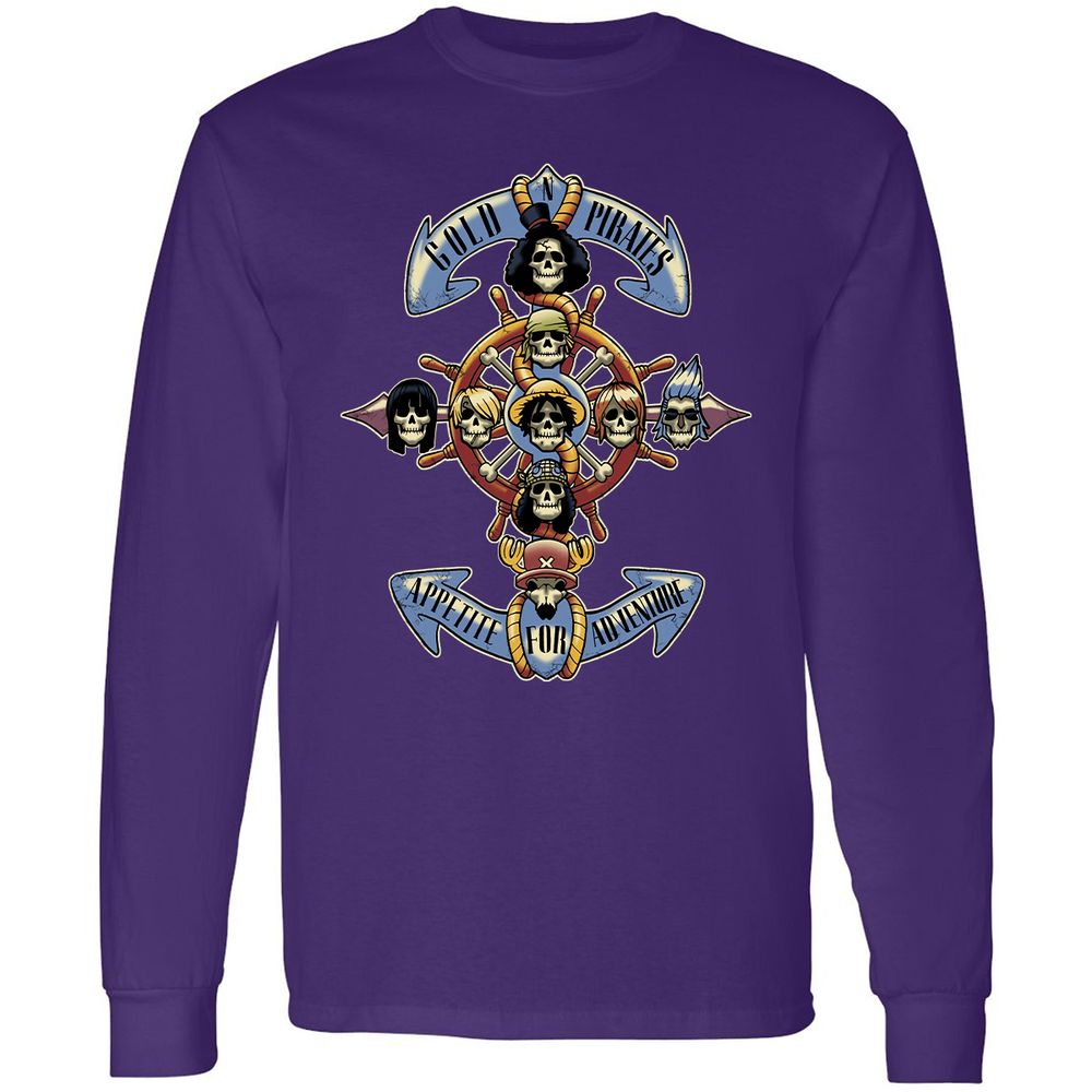 Long Sleeve T-Shirt - ZXNKJ2S2 - Purple - 13