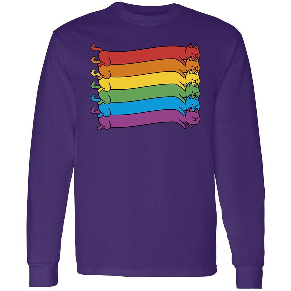 Long Sleeve T-Shirt - DCDZSMBX - Purple - 13