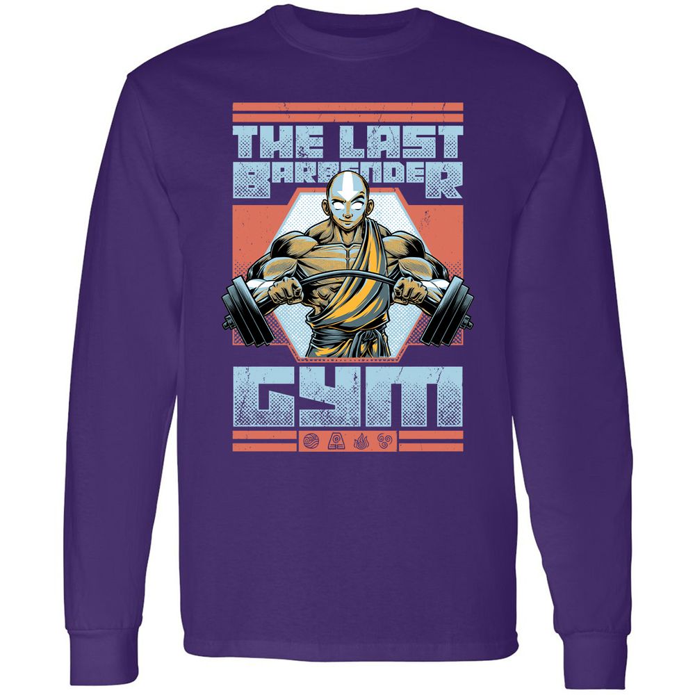 Long Sleeve T-Shirt - 6L64S9QK - Purple - 13