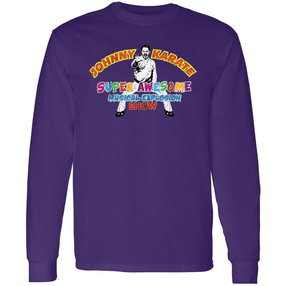 Long Sleeve T-Shirt - Y2VE3C52 - Purple - 13