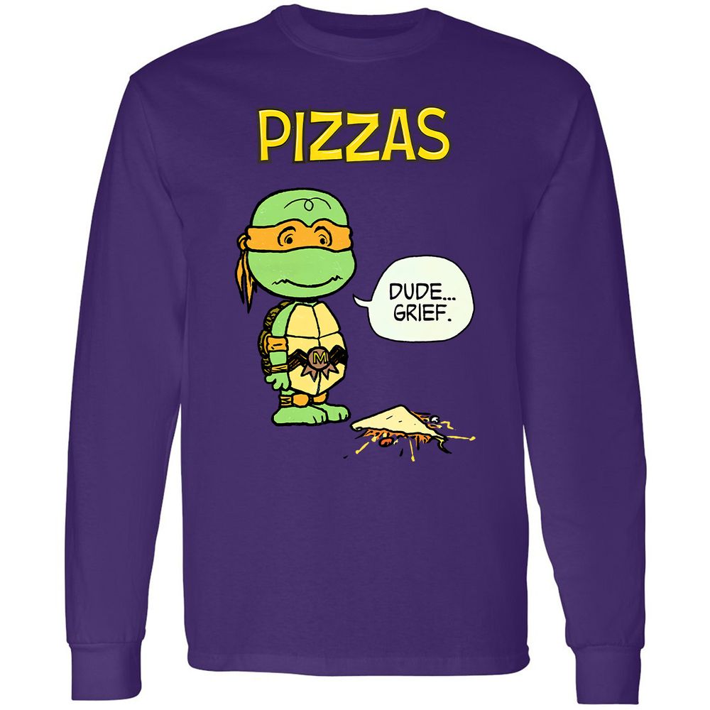 Long Sleeve T-Shirt - FZQWQ17H - Purple - 13