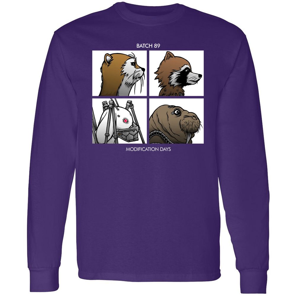 Long Sleeve T-Shirt - XY8Z3B4G - Purple - 13
