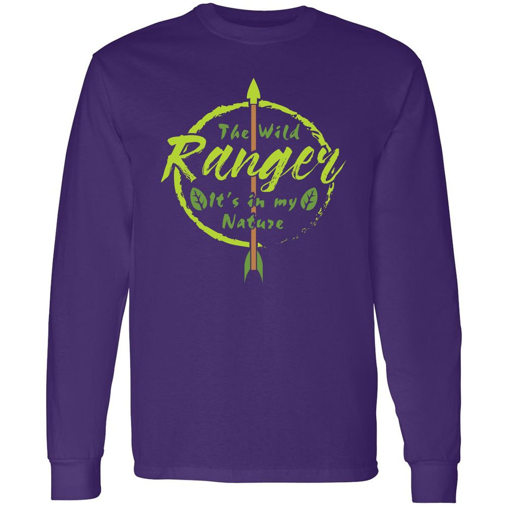 Long Sleeve T-Shirt - 88SDVR33 - Purple - 13